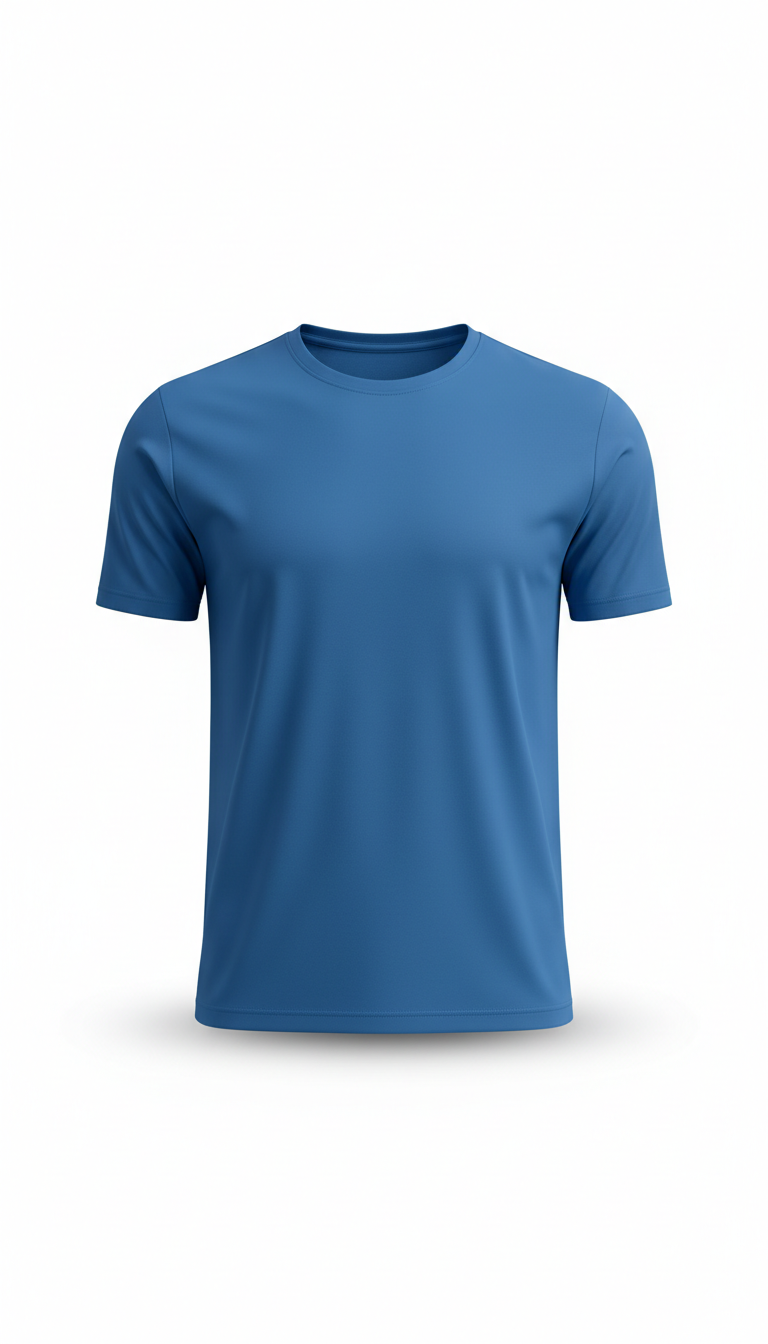 Men's Training Tee Performance Blue